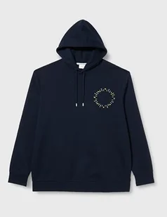 s.Oliver Big Size męska bluza z kapturem, niebieska, rozmiar 3XL, niebieski, 3XL - Bluzy męskie - miniaturka - grafika 1