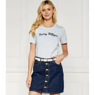 Koszulki i topy damskie - Tommy Hilfiger T-shirt | Regular Fit - miniaturka - grafika 1