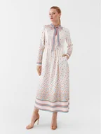 Sukienki - Red Valentino Sukienka codzienna 2R3VAGR0 Kolorowy Regular Fit - miniaturka - grafika 1