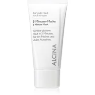 Maseczki do twarzy - Alcina For All Skin Types maska 5 minutowa odświeżająca 50 ml - miniaturka - grafika 1