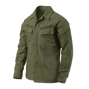 Bluza Mundurowa Helikon-Tex Raid - PolyCotton Stretch Ripstop - Olive Green L - Odzież taktyczna i umundurowanie - miniaturka - grafika 1