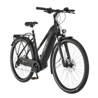 Rowery elektryczne - Rower elektryczny FISCHER Viator 4.2i D20 28 cali damski Czarny | Bezpłatny transport - miniaturka - grafika 1
