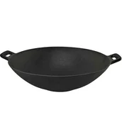 Akcesoria do grilla - Activa BASICLINE Wok Żeliwny Fi 30 Cm BASICLINE - miniaturka - grafika 1