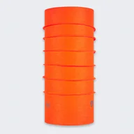 Czapki i chusty sportowe damskie - Chusta wielofunkcyjna Buff Safety ThermoNet Solid Orange Fluor - miniaturka - grafika 1