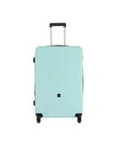 Nerki - Semi Line Walizka duża T5923-3 Zielony - miniaturka - grafika 1