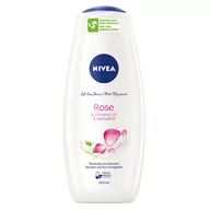 Kosmetyki do kąpieli - Nivea Care & Roses Żel pod prysznic  500 ml - miniaturka - grafika 1