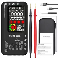 Multimetry - BSIDE S30X Digital Multimeter, Infrared Thermometer, Color Screen, True RMS 9999 Counts, Voltage Capacitance Resistance Frequen - miniaturka - grafika 1