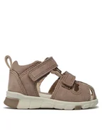 Buty dla chłopców - ECCO Sandały MINI STRIDE SANDAL 76113102674 Beżowy - miniaturka - grafika 1