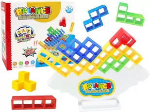 Klocki Gra Edukacyjna UKŁADANKA Tetris Wieża 3D 16 Klocków tetra tower - Układanki dla dzieci - miniaturka - grafika 1