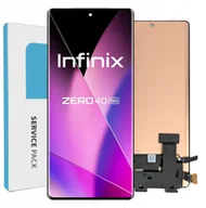 Części serwisowe do telefonów - ORYGINAŁ WYŚWIETLACZ EKRAN LCD DOTYK DO INFINIX ZERO 40 5G X6861 - miniaturka - grafika 1