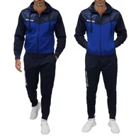 Dresy męskie - TR018P-33 r. M Givova Visa Melange Męski Komplet Dresowy Sportowy Premium - miniaturka - grafika 1
