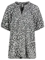 Bluzki damskie - Eight2Nine Bluzka w kolorze szaro-białym - miniaturka - grafika 1