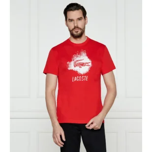 Lacoste T-shirt Ultra Dry Graphic Regular Fit - Koszulki męskie - miniaturka - grafika 1