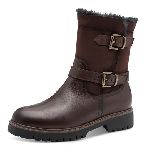 Tamaris Damskie buty WL Boot 1-26820-45 śniegowce, Mocca, 40 EU, Mocca, 40 EU