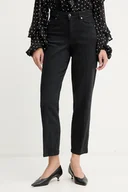 Spodnie damskie - Silvian Heach jeansy VALUR damskie high waist GPA25021JE - miniaturka - grafika 1