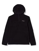 Bluzy męskie - Columbia Męska bluza z kapturem Rugged Ridge III Sherpa, czarna, S - miniaturka - grafika 1