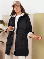 Kurtki damskie - Kurtka parka damska MEROY czarna Dstreet TY4290-M - miniaturka - grafika 1