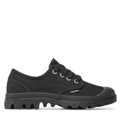 Trampki damskie - Trampki Palladium Pampa Oxford 92351-008-M Czarny - miniaturka - grafika 1