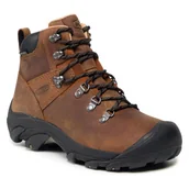 Buty trekkingowe damskie - Trekkingi Keen - Pyrenees 1004156 Syrup - miniaturka - grafika 1