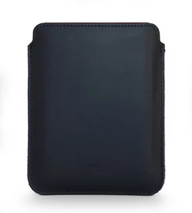 LURESKO Skórzane etui na ebook Pocketbook Touch Lux 4/5 (granatowy gładki) - Etui do czytników e-book - miniaturka - grafika 1