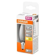 Żarówki LED - Osram żarówka świeca LED E14 2,5W 827 250 lumenów - miniaturka - grafika 1