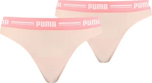 Bielizna damska Puma String 2P Pack brzoskwiniowa 907854 06-S - Majtki damskie - miniaturka - grafika 1