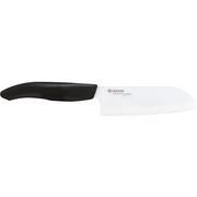 Noże kuchenne - Kyocera Nóż mini Santoku 11 cm White Series - miniaturka - grafika 1