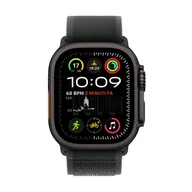 Smartwatch - Apple Watch Ultra 2 GPS + Cellular 49mm Tytan czarny opaska Trail S/M Czarny - miniaturka - grafika 1