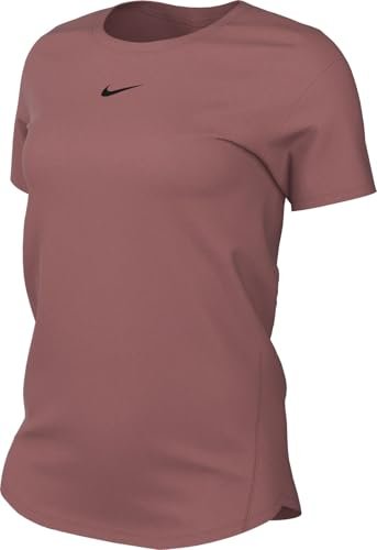 Nike Koszulka z krótkim rękawem W Nk One Classic Df Ss Top, Canyon Pink/Black, FN2798-634, 2XL