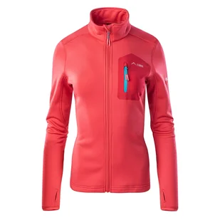 Damska Bluza ELBRUS EMINO WO'S POLARTEC M000141676 – Różowy - Bluzy sportowe damskie - miniaturka - grafika 1
