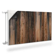 Dekoracje domu - Osłona MAGNETYCZNA Grzejnika Pionowe Rustykalne Deski 90cm x 60cm - miniaturka - grafika 1