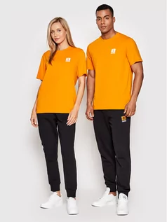 Koszulki i topy damskie - Hummel T-Shirt Unisex Legacy Liam 213715 Pomarańczowy Regular Fit - grafika 1