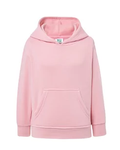 Bluza dziecięca robocza z kapturem różowa roz. 12/14 - Bluzy dla dziewczynek - miniaturka - grafika 1
