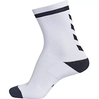 Skarpetki damskie - Hummel Unisex Elite Indoor Sock Low skarpety biały biały i czarny 31W / 34L 204043-9124 - grafika 1