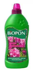 Biopon Nawóz do rododendronów, azalii i różaneczników, butelka 1l, marki - Nawozy ogrodnicze - miniaturka - grafika 1