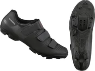 Buty rowerowe - Shimano Buty rowerowe SH-XC100 czarne, r. 46 - miniaturka - grafika 1