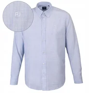 Koszule męskie - KOSZULA Męska w PASKI z Długim Rękawem LNIANA Regular Fit Pako Jeans - miniaturka - grafika 1