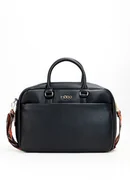 Torebki damskie - Aktówka na laptopa Nobo z kolorową taśmą - miniaturka - grafika 1