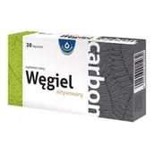 Układ pokarmowy - Węgiel aktywowany 20 kaps. (Oleofarm) - miniaturka - grafika 1