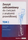 Książki medyczne - Zeszyt zaliczeniowy do ćwiczeń z anatomii prawidłowej - miniaturka - grafika 1