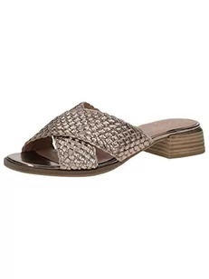 CAPRICE Klapki damskie 9-9-27200-20, obcas, taupe METALLIC, 40 EU, taupe Metallic, 40 EU - Klapki i japonki damskie - miniaturka - grafika 1
