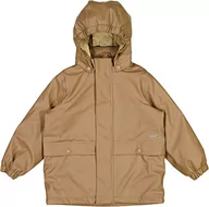Kurtki i płaszcze dla chłopców - Wheat AJO Thermo Rain Coat płaszcz przeciwdeszczowy dla dzieci, uniseks, Hazel, 12 lat - miniaturka - grafika 1