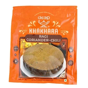 Indyjska przekąska Ragi Coriander Chilli Khakhara Deep 200g - Szybkie dania obiadowe - miniaturka - grafika 1
