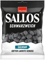 Cukierki - SALLOS SCHWARZWEICH Salmiak – miękkie cukierki lukrecjs z solą 200g - miniaturka - grafika 1