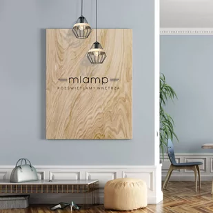 Milagro Lampa wisząca Cliff 1 Czarny MLP5524 - MLP5524 - Lampy sufitowe - miniaturka - grafika 1