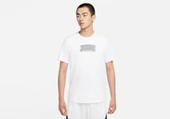 Koszulki męskie - Nike Air Jordan Dri-Fit Sport Dna Tee White - miniaturka - grafika 1