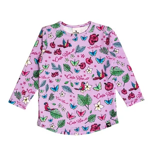 Longsleeve Costa Rica Lila - Bluzki dla chłopców - miniaturka - grafika 1