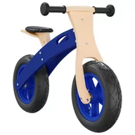 Rowerki biegowe - Rowerek biegowy dla dzieci, opony pneumatyczne, niebieski Lumarko! - miniaturka - grafika 1