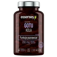 Witaminy i minerały - Essensey Gotu Kola 200mg 90kaps. Wąkrotka Azjatycka Pamięć Koncentracja - miniaturka - grafika 1
