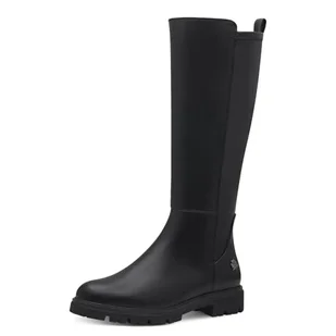 Marco Tozzi by Guido Maria Kretschmer damskie długie buty 2-85600-43, modne kozaki, czarne, rozmiar 36 EU, czarny, 36 EU - Kozaki damskie - miniaturka - grafika 1